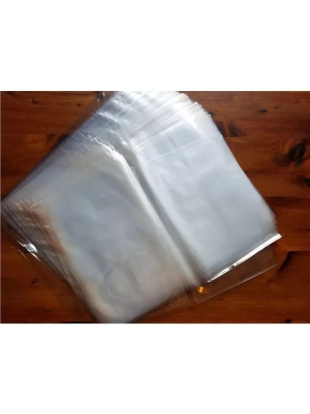 12x18 Clear Poly Bags - 100 Pack 1 mil
